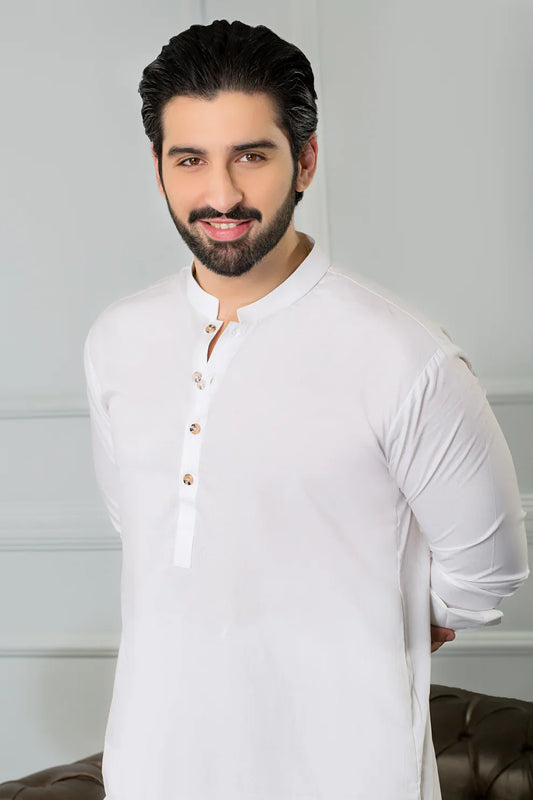 OFFWHITE MALLAI BOSKI UNSTITCHED (100% PREMIUM QUALITY)