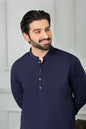 NAVYBLUE MALLAI BOSKI UNSTITCHED (100% PREMIUM QUALITY)